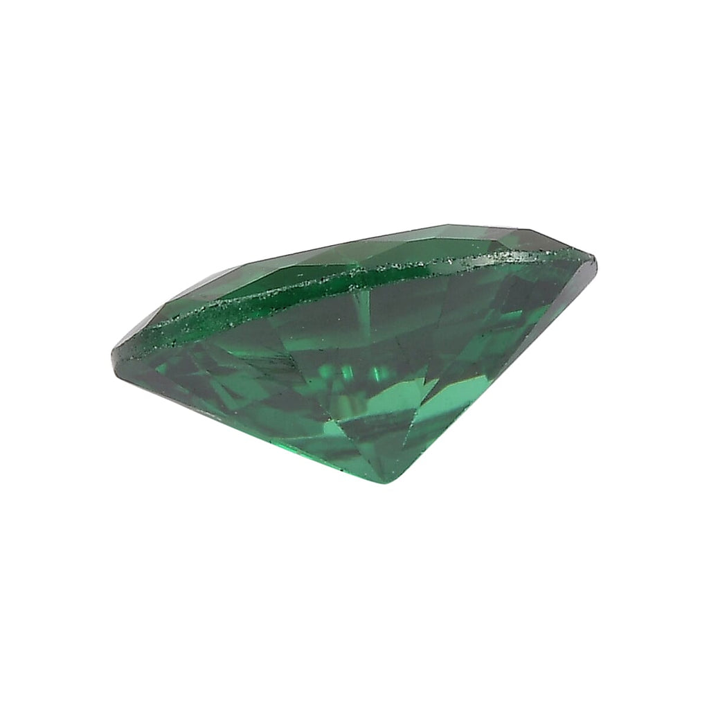Green Cubic Zirconia Oval Shape Gemstone 3.49 Ct.