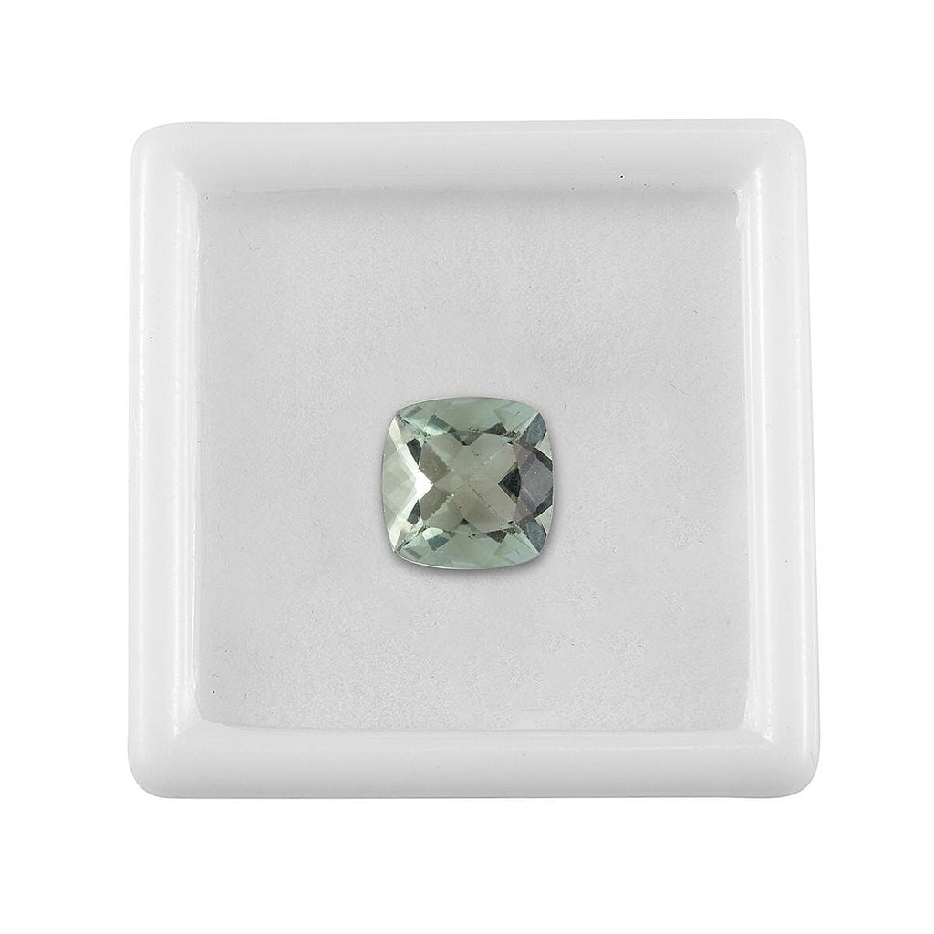 Green Fluorite Cushion 10x10 mm
