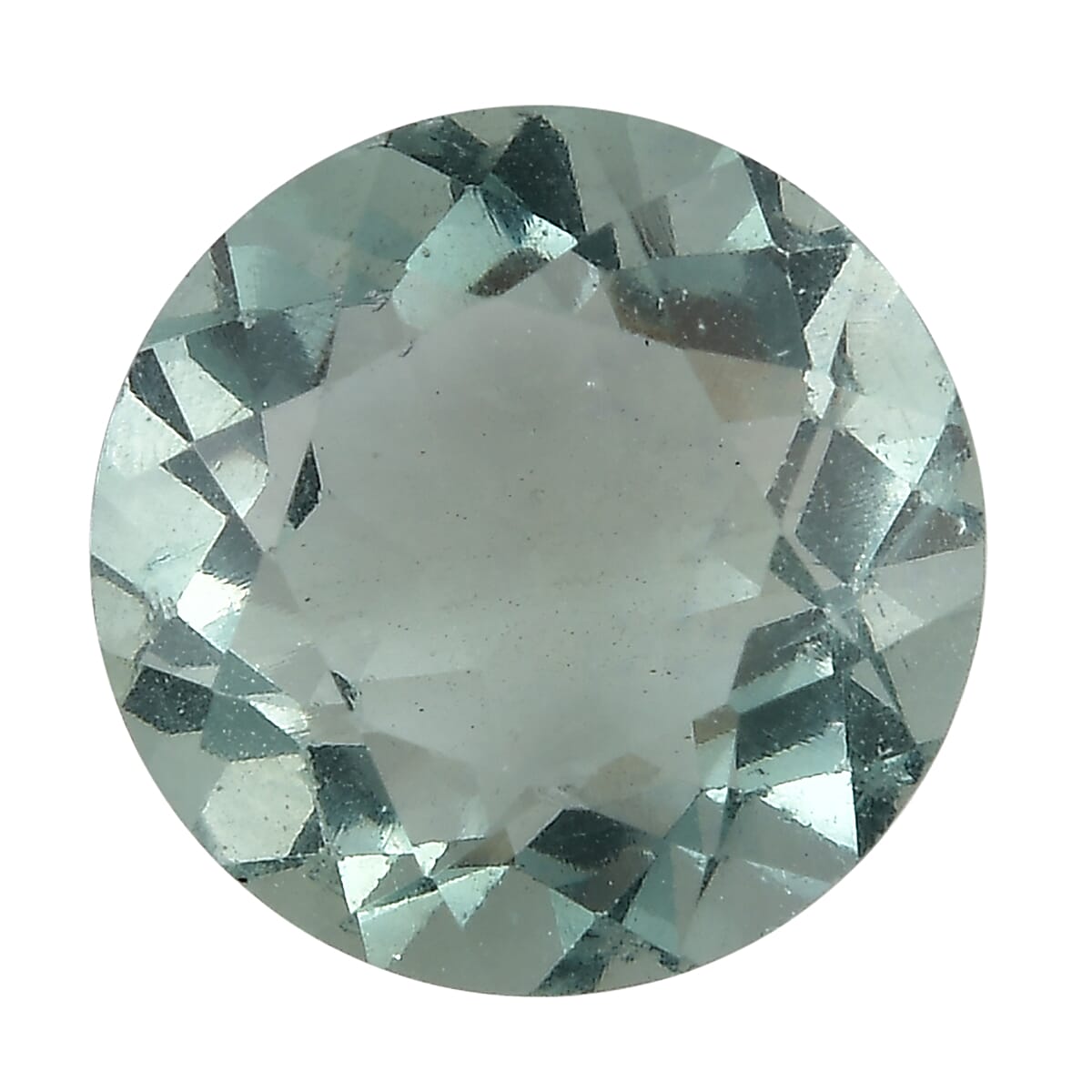 Green Fluorite Loose Gemstone in Round Shape (11mm) 7827333 0