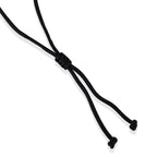 Enhanced Green Jade Beads Necklace (Size - 28) with Adjustable Cotton Thread 110.00 Ct.