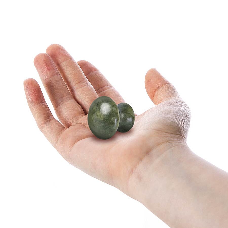Green Jade Mushroom Massager- Set of 2 6006600 3