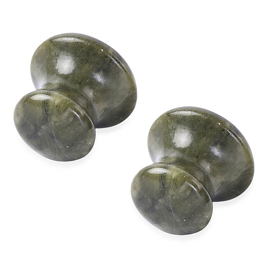 Green Jade Mushroom Massager- Set of 2 6006600 4