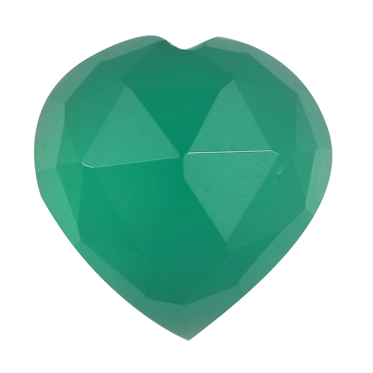 Green Onyx Heart 8 mm Gemstone, 1.82 Ct 8499246 0
