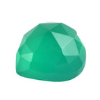 Green Onyx Heart 8 mm Gemstone, 1.82 Ct