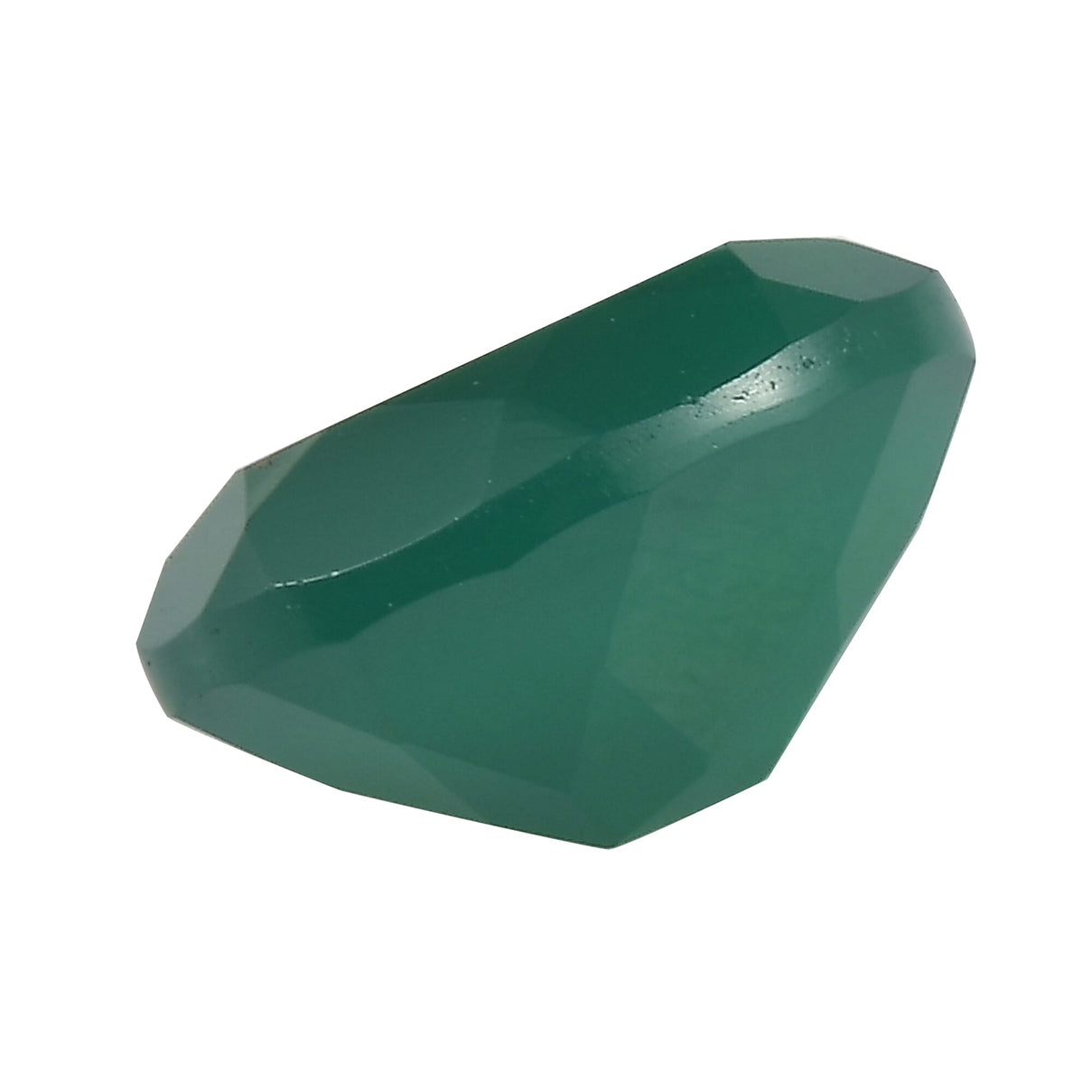 Green Onyx Oval Cut Cut 10X8 mm Gemstone, 2.62 Ct 8499236 1