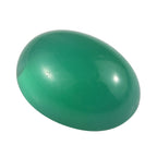 Green Onyx Oval Cut Cut 8X6 mm Gemstone, 1.20 Ct