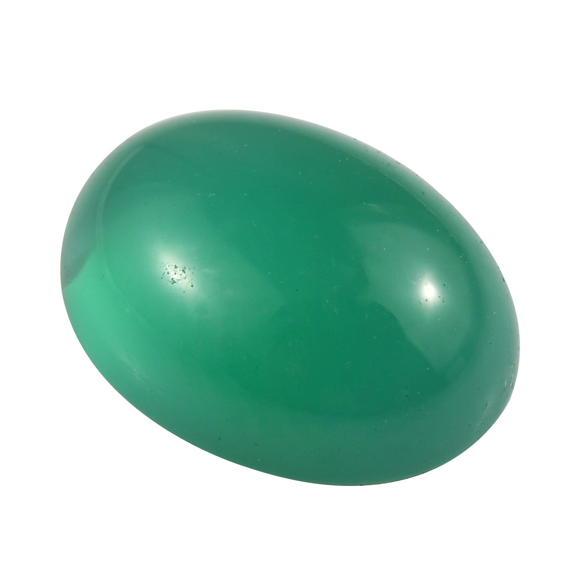 Green Onyx Oval Cut Cut 8X6 mm Gemstone, 1.20 Ct 8499234 2