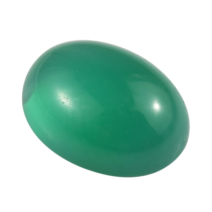 Green Onyx Oval Cut Cut 8X6 mm Gemstone, 1.20 Ct 8499234 2