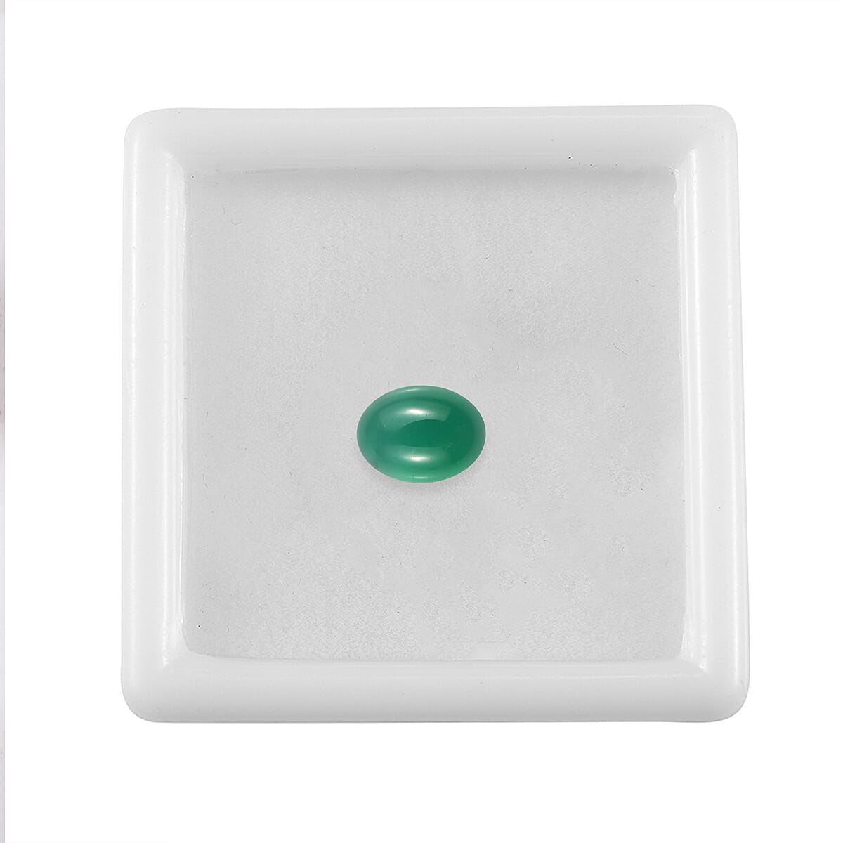 Green Onyx Oval Cut Cut 8X6 mm Gemstone, 1.20 Ct 8499234 3