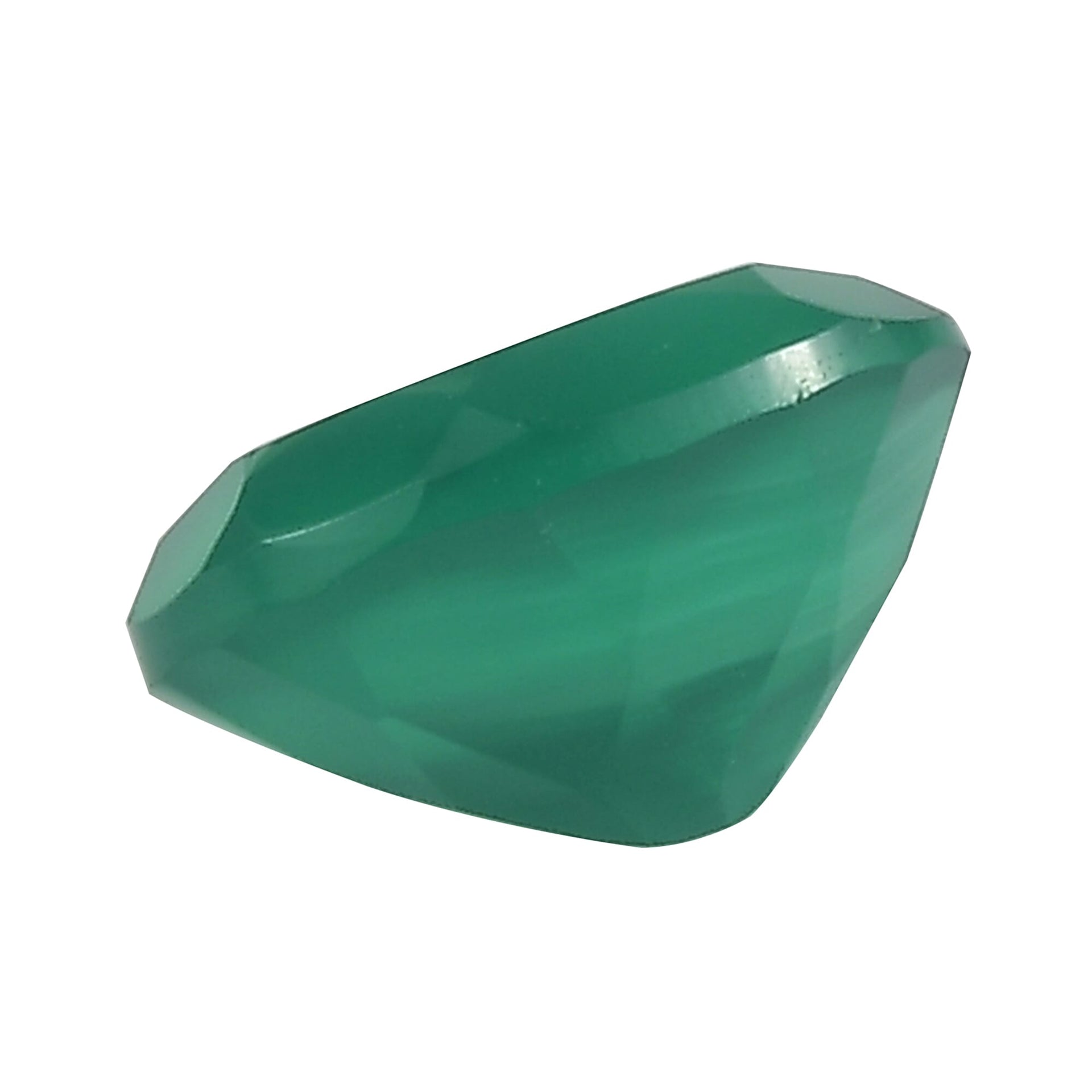 Green Onyx Oval Cut Cut 9X7 mm Gemstone, 1.8 Ct 8499239 2