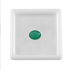 Green Onyx Oval Cut Cut 9X7 mm Gemstone, 1.8 Ct