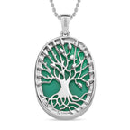 Verde Onyx Pendant with Chain (Size 20)  30.00 Ct.