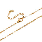 Green Quartzite Pear Solitaire Pendant with Chain (Size 20-2 Ext) in Yellow Gold Tone 40.00 Ct.