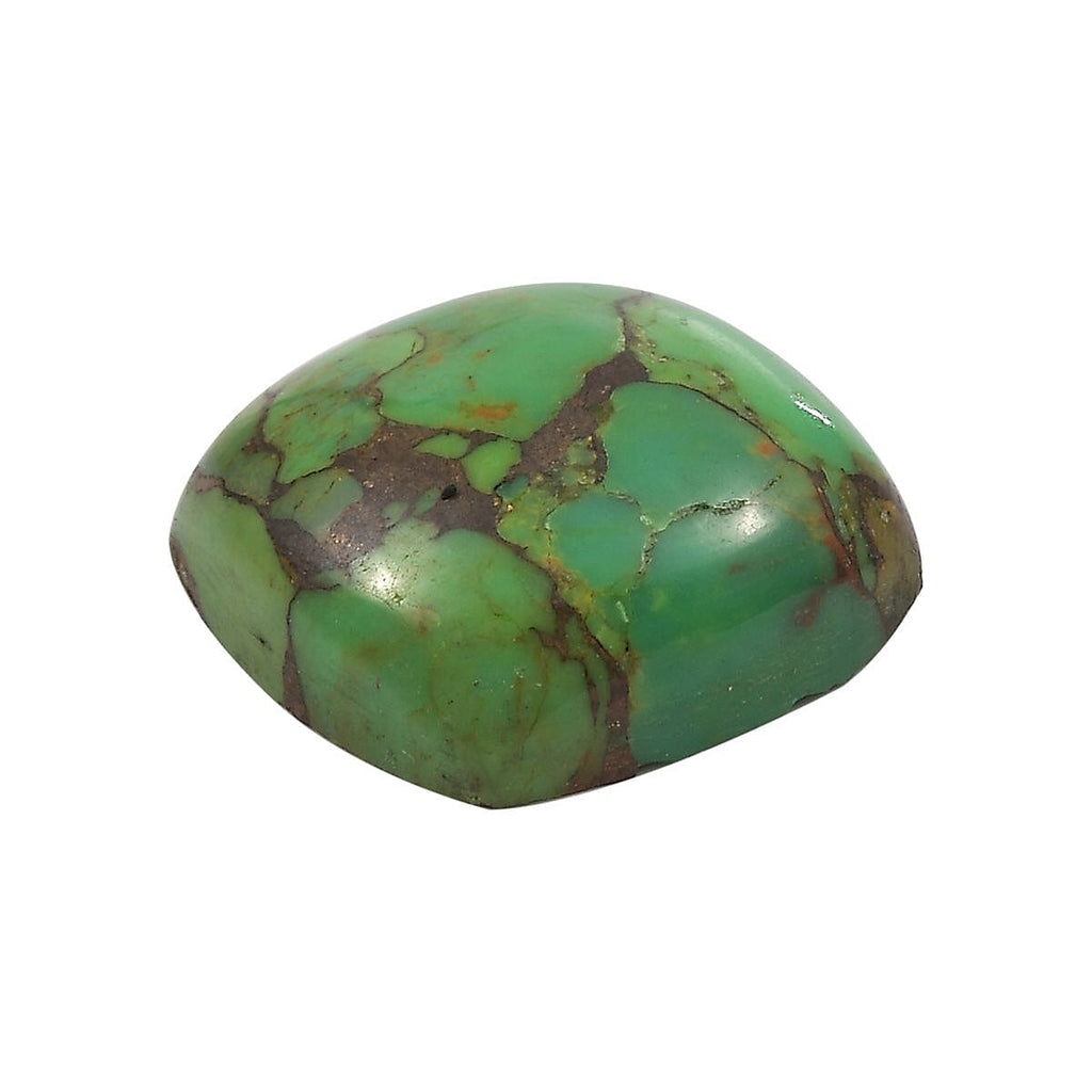 Green Turquoise Cushion 12x12 mm