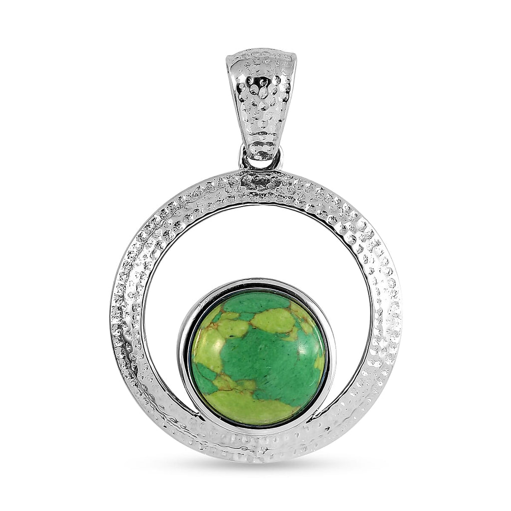 Green Turquoise Pendan 5 Ct.