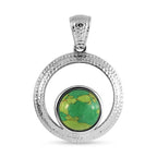 Green Turquoise Pendan 5 Ct.