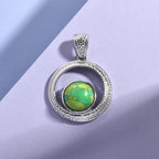 Green Turquoise Pendan 5 Ct.