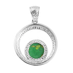Green Turquoise Pendan 5 Ct.