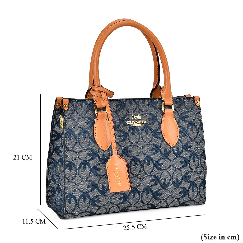 GUANCHI Crossbody Bag with Shoulder Strap - Blue