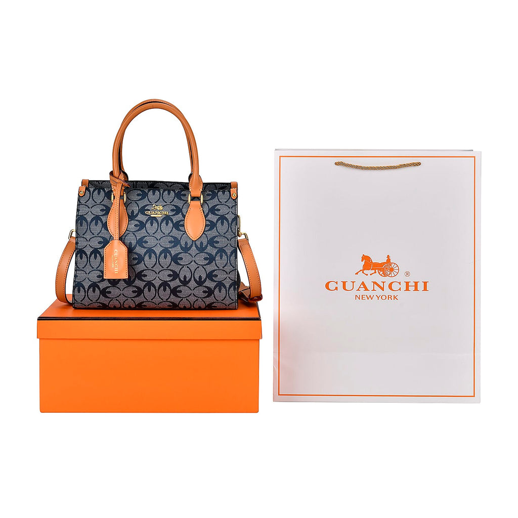 GUANCHI Crossbody Bag with Shoulder Strap - Blue