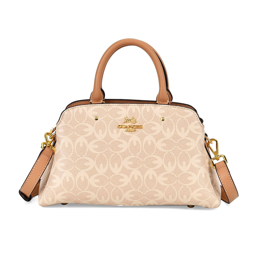 GUANCHI Crossbody Bag with Handle Drop - Off White