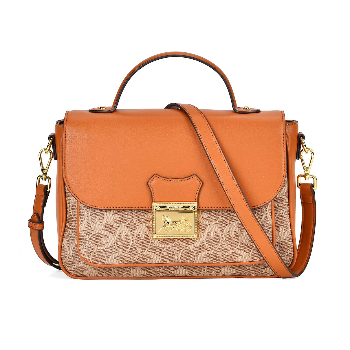 GUANCHI Crossbody Bag with Shoulder Strap - Brown 7705054 0