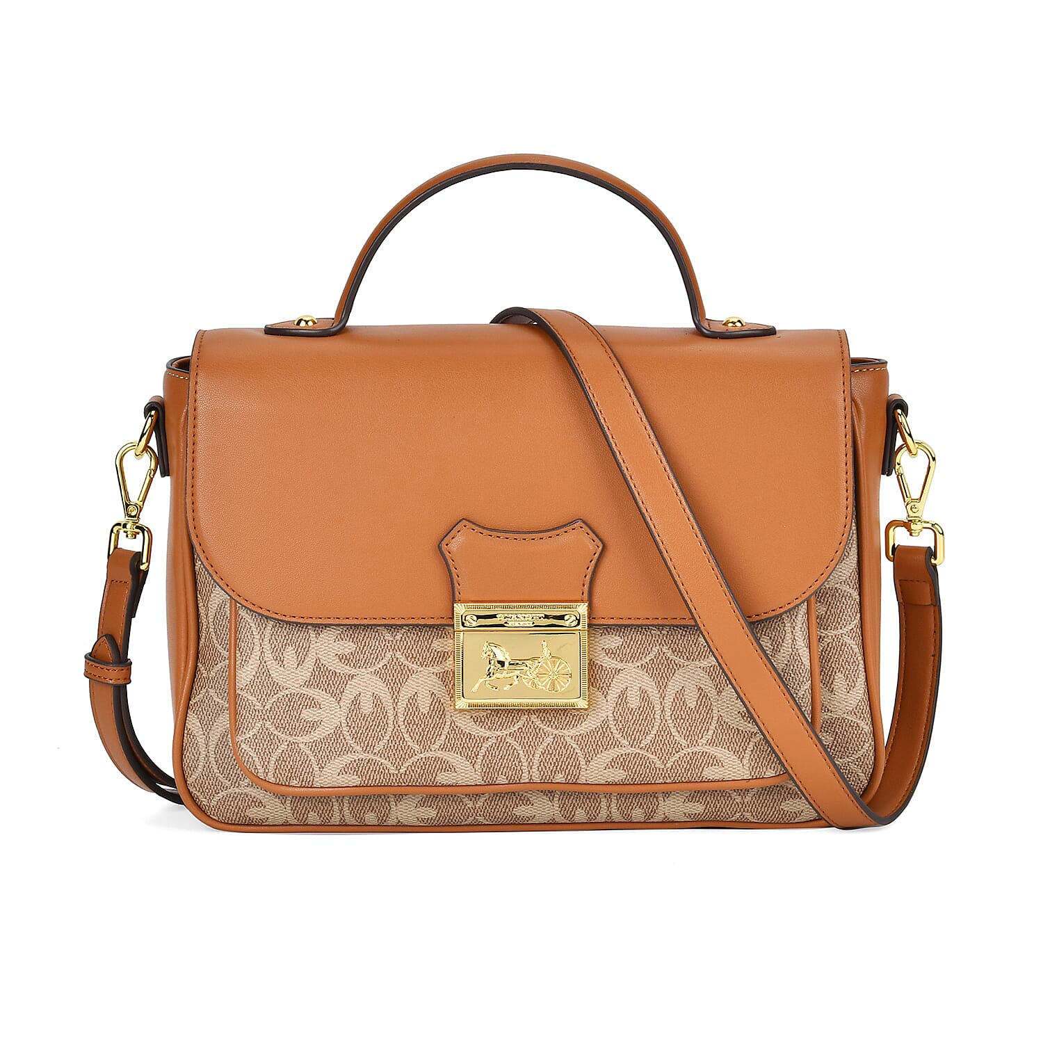 GUANCHI Crossbody Bag with Shoulder Strap - Brown 7705054 0