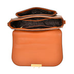 GUANCHI Crossbody Bag with Shoulder Strap - Brown