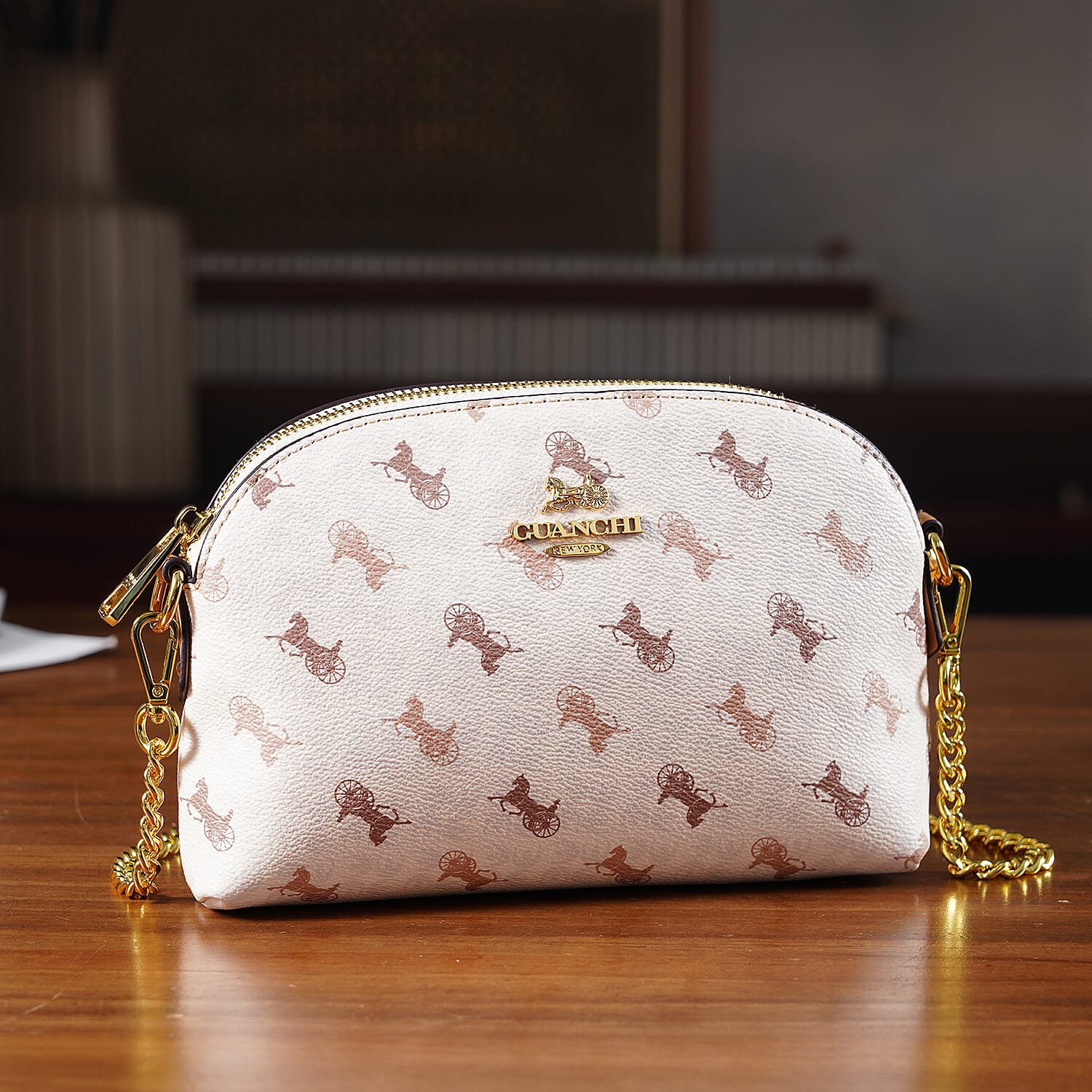 Guanchi Stylish Crossbody Bag with Shoulder Chain Strap 8231289 2
