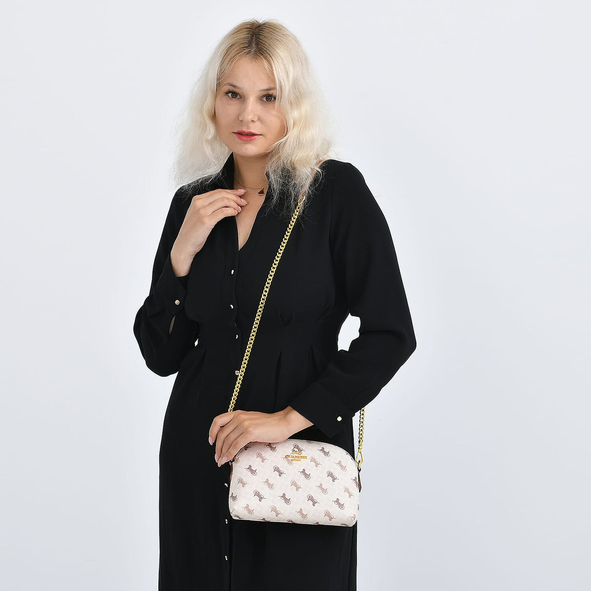 Guanchi Stylish Crossbody Bag with Shoulder Chain Strap 8231289 3