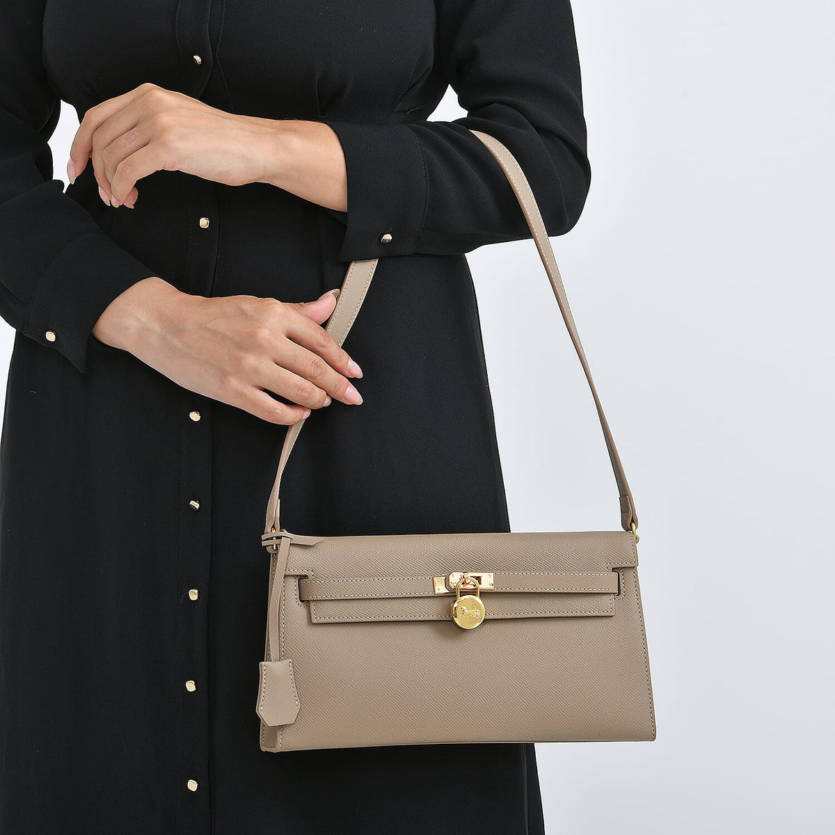 Guanchi Stylish Genuine Leather Crossbody Bag with Shoulder Strap - Camel 8230976 4