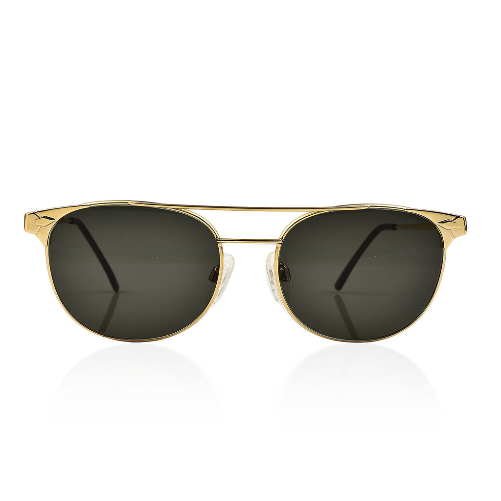 Gucci Unisex Aviator Sunglasses with Green Lenses - Green
