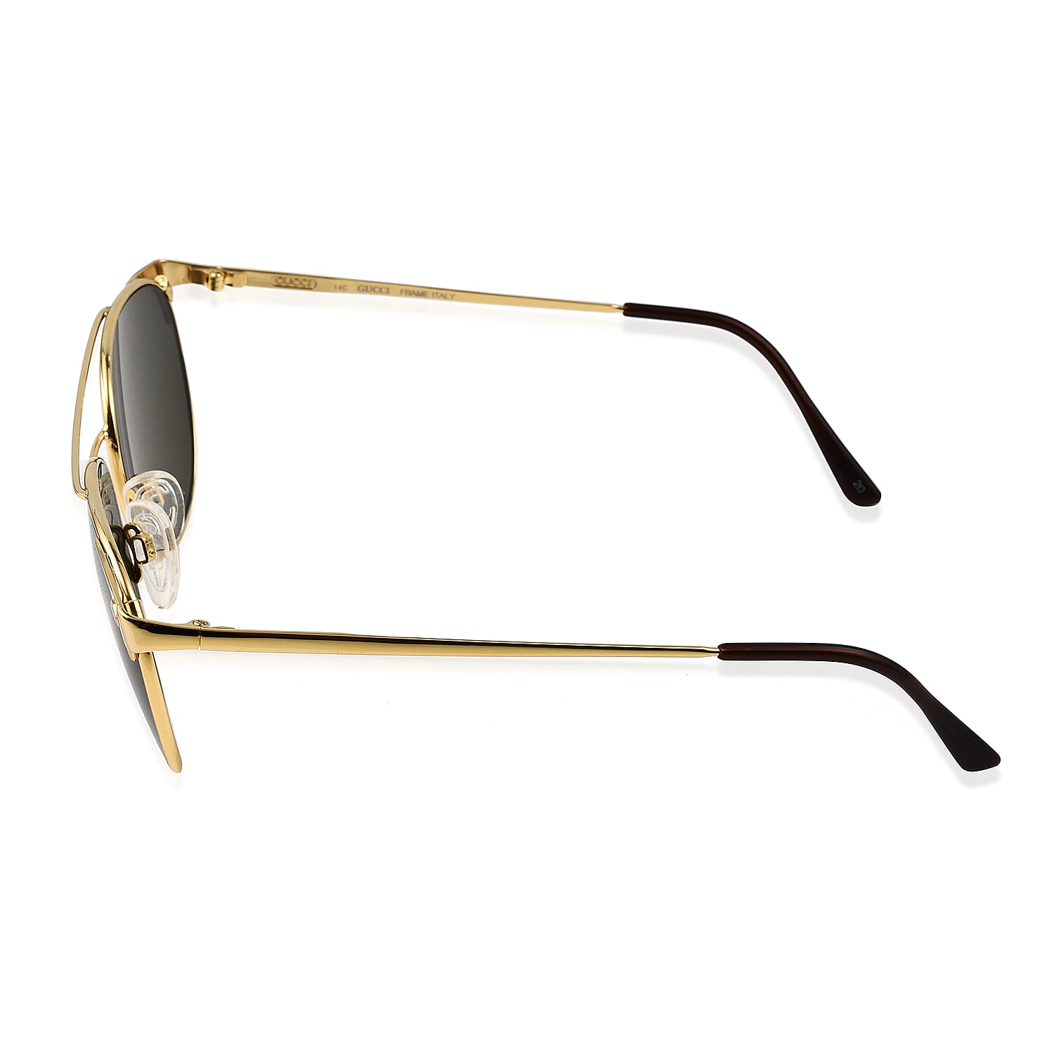 Gucci Unisex Aviator Sunglasses with Green Lenses - Green 7158783 1