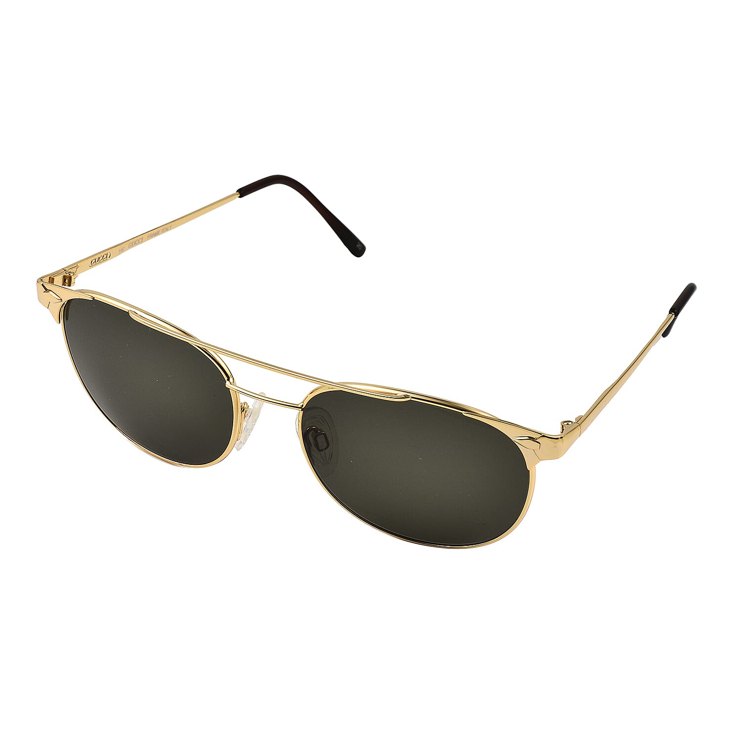 Gucci Unisex Aviator Sunglasses with Green Lenses - Green 7158783 2