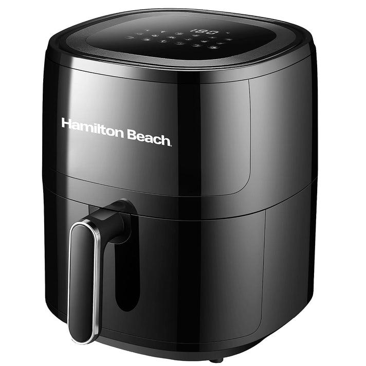 Deluxe Fry Digital Air Fryer From Hamilton Beach 5L - 1500w - Air Fry, Roast, Bake, Reheat - Uses little to no oil - 12 Cooking Presets - 80-200c 7551452 1