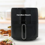 Deluxe Fry Digital Air Fryer From Hamilton Beach 5L - 1500w - Air Fry, Roast, Bake, Reheat - Uses little to no oil - 12 Cooking Presets - 80-200c