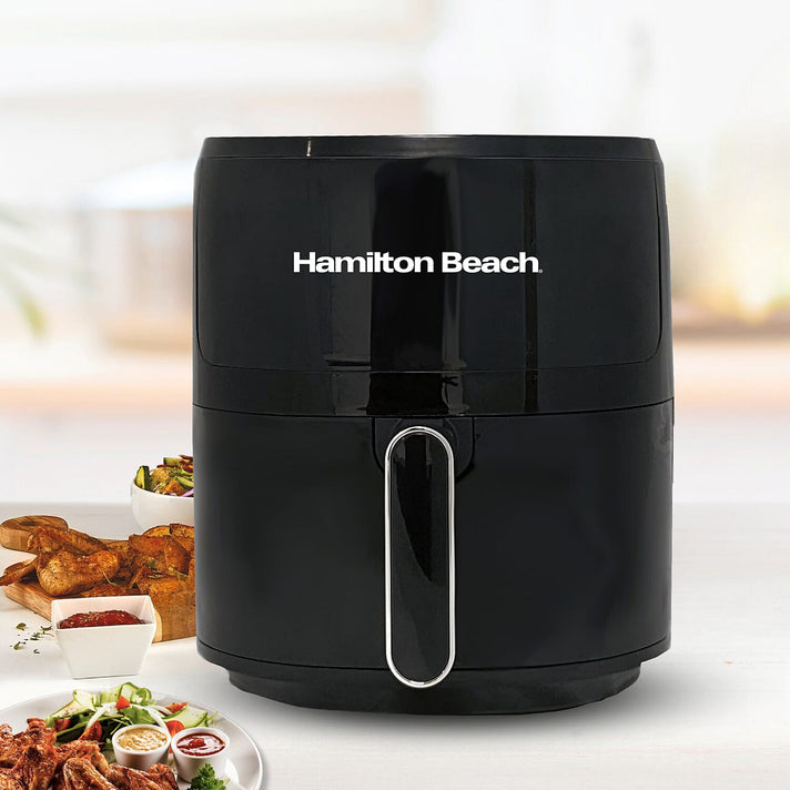 Deluxe Fry Digital Air Fryer From Hamilton Beach 5L - 1500w - Air Fry, Roast, Bake, Reheat - Uses little to no oil - 12 Cooking Presets - 80-200c 7551452 2