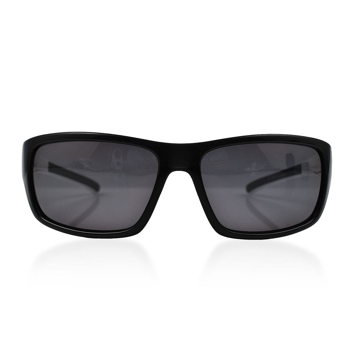 HIS Sports Wrap POLARIZED Sunglasses - Black &amp; White 7788373 0