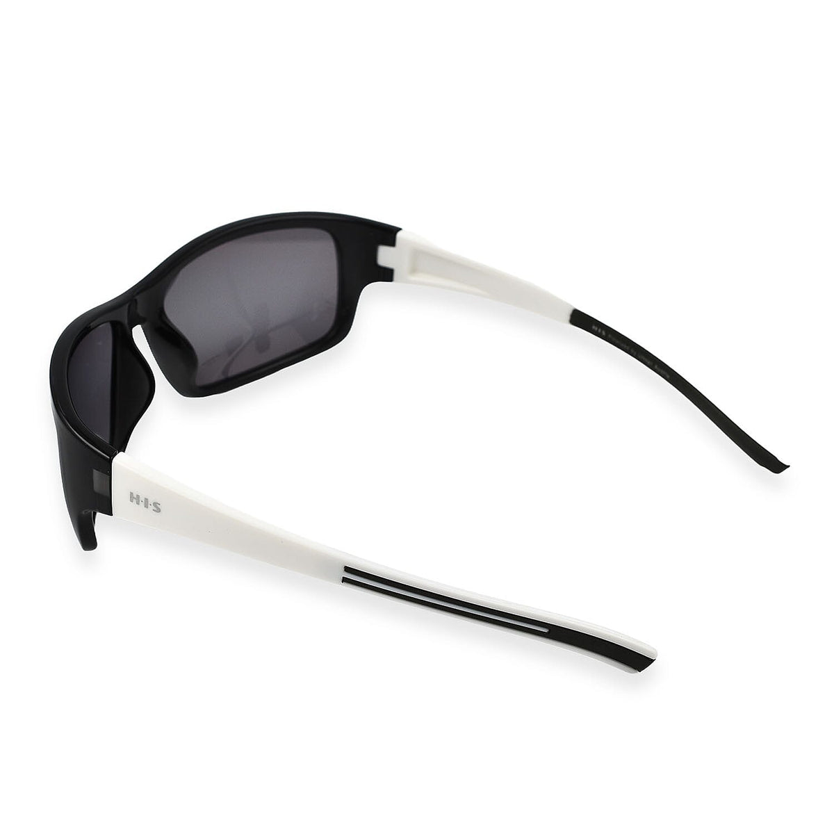 HIS Sports Wrap POLARIZED Sunglasses - Black &amp; White 7788373 2