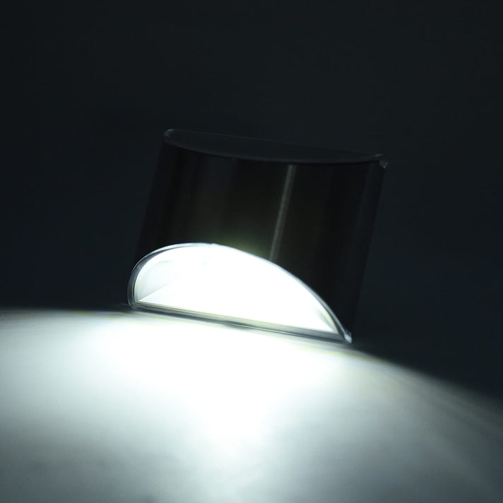 HOMESMART Set of 2 - Solar Motion Sensor Wall Light - Silver 3734972 2