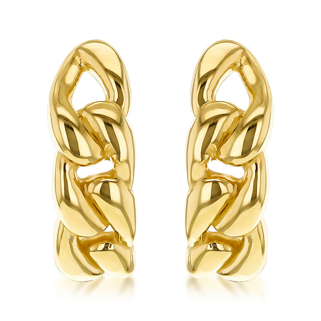 9K Yellow Gold  Earring,  Gold Wt. 1.5 Gms