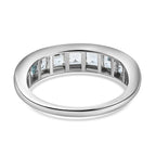 Espirito Santo Aquamarine Ring in Platinum Overlay Sterling Silver 1.69 Ct.