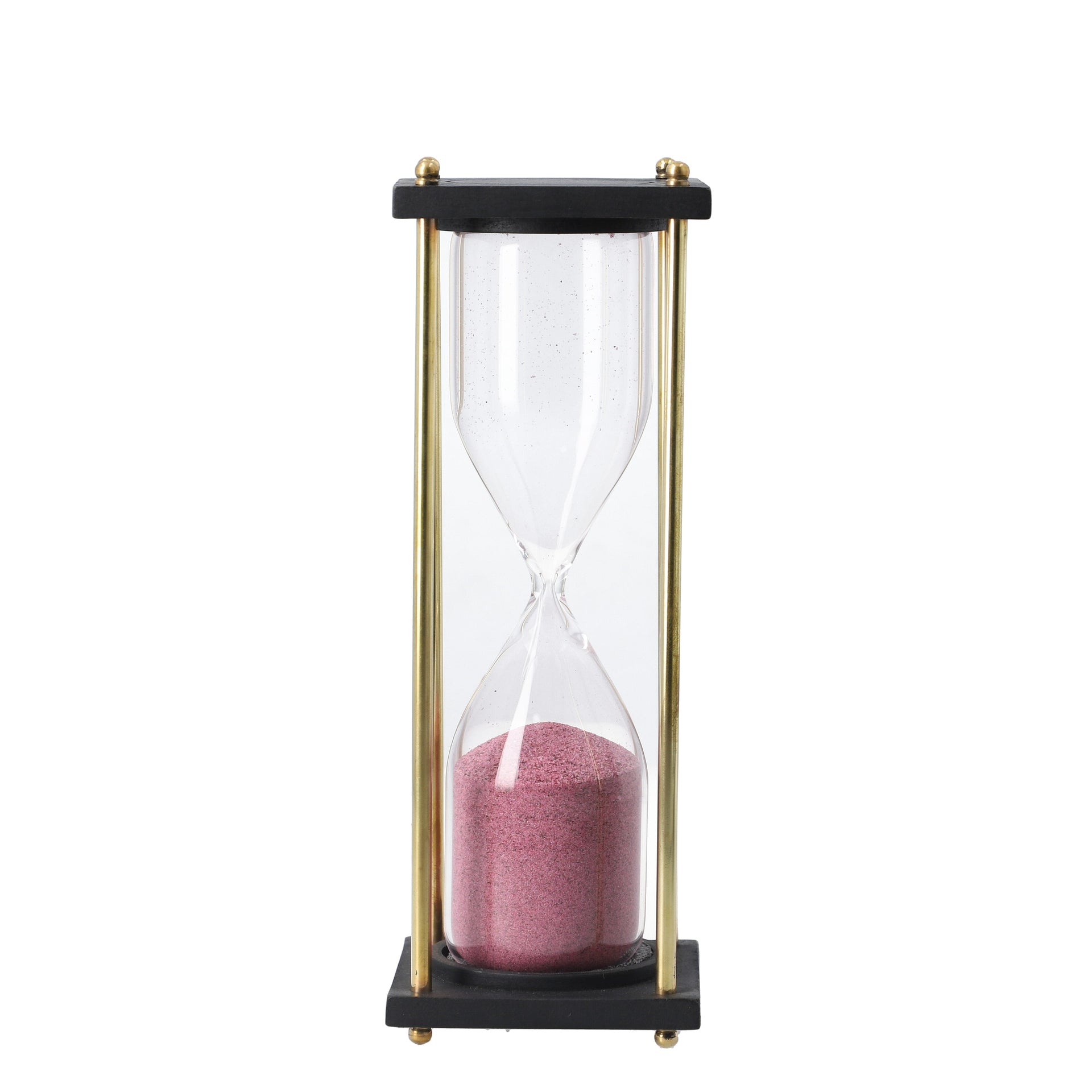 Handcrafted Purple Sand Wooden Hourglass (Duration 8 mins. Approx) 7306285 4