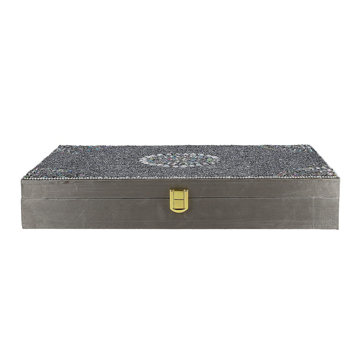 Handcrafted Ring Box (Size 34x25x5 cm) - Grey 7164734 6