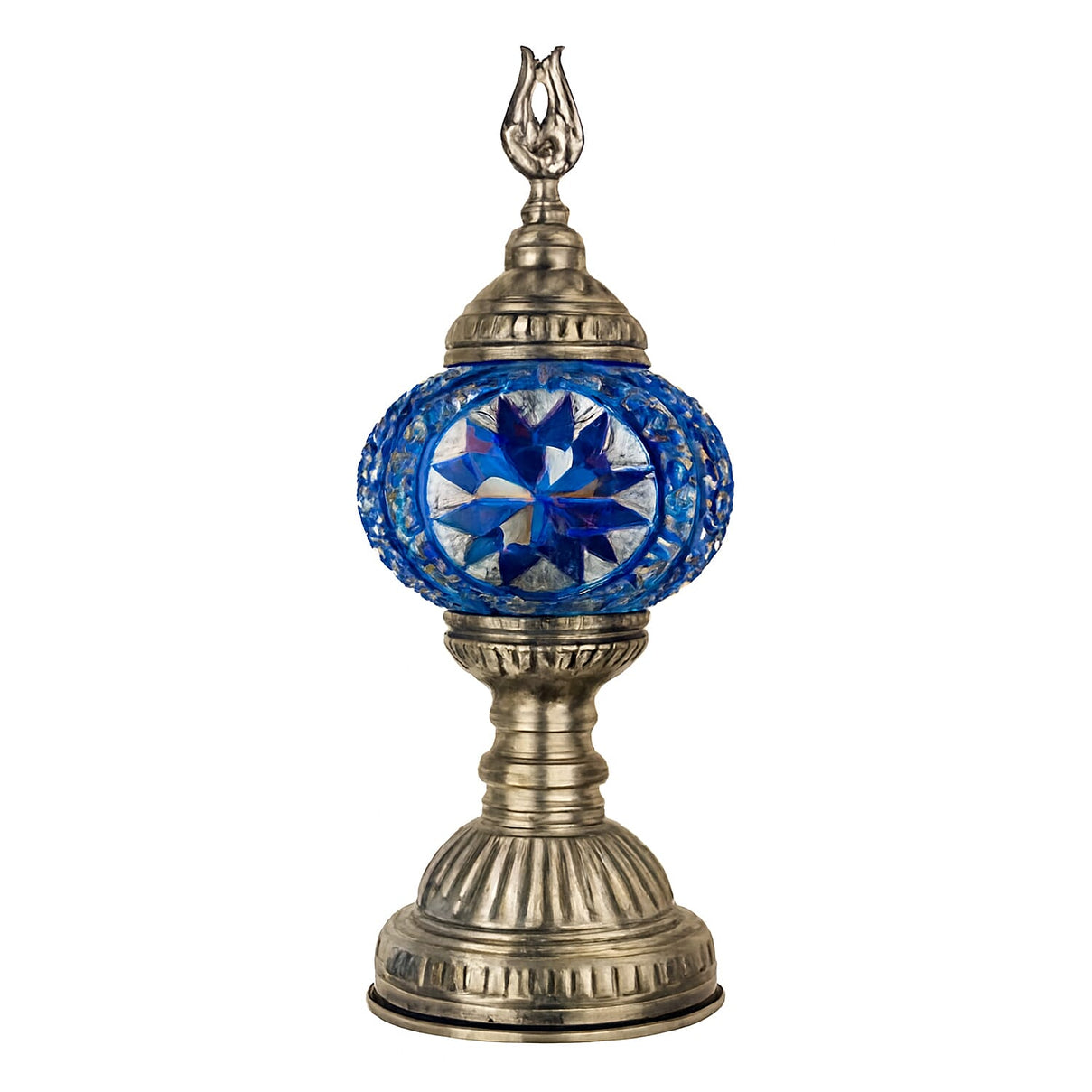 Handmade Original Turkey Mosaic Table Lamp - Blue 8181155 0