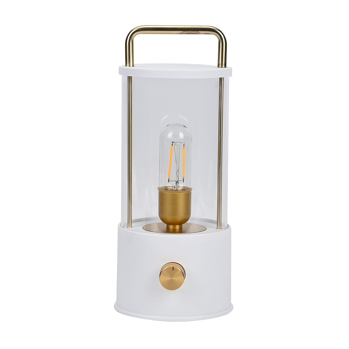 Classic Vintage Glass Lanter Decoration - White 7796231 9