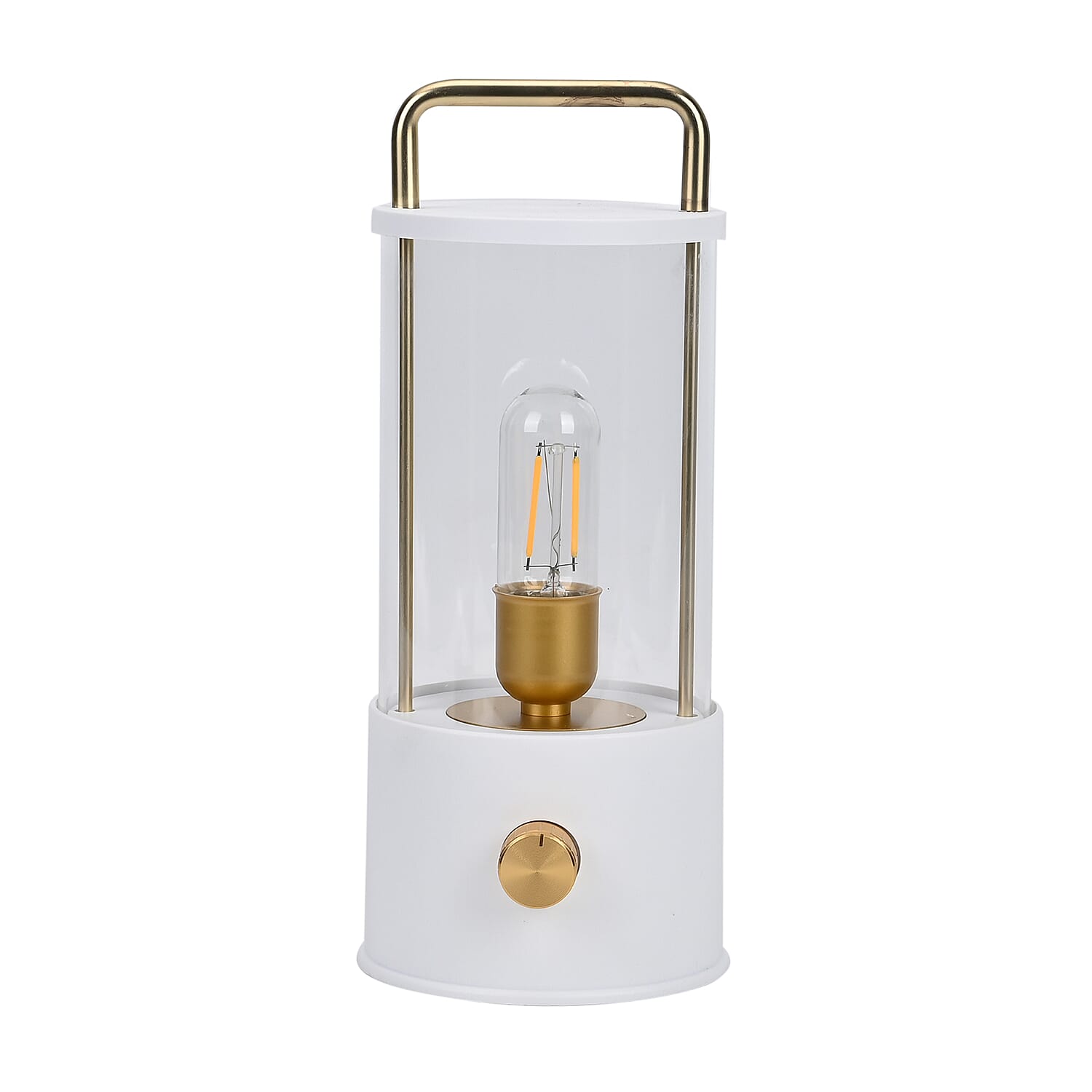 Classic Vintage Glass Lanter Decoration - White 7796231 9