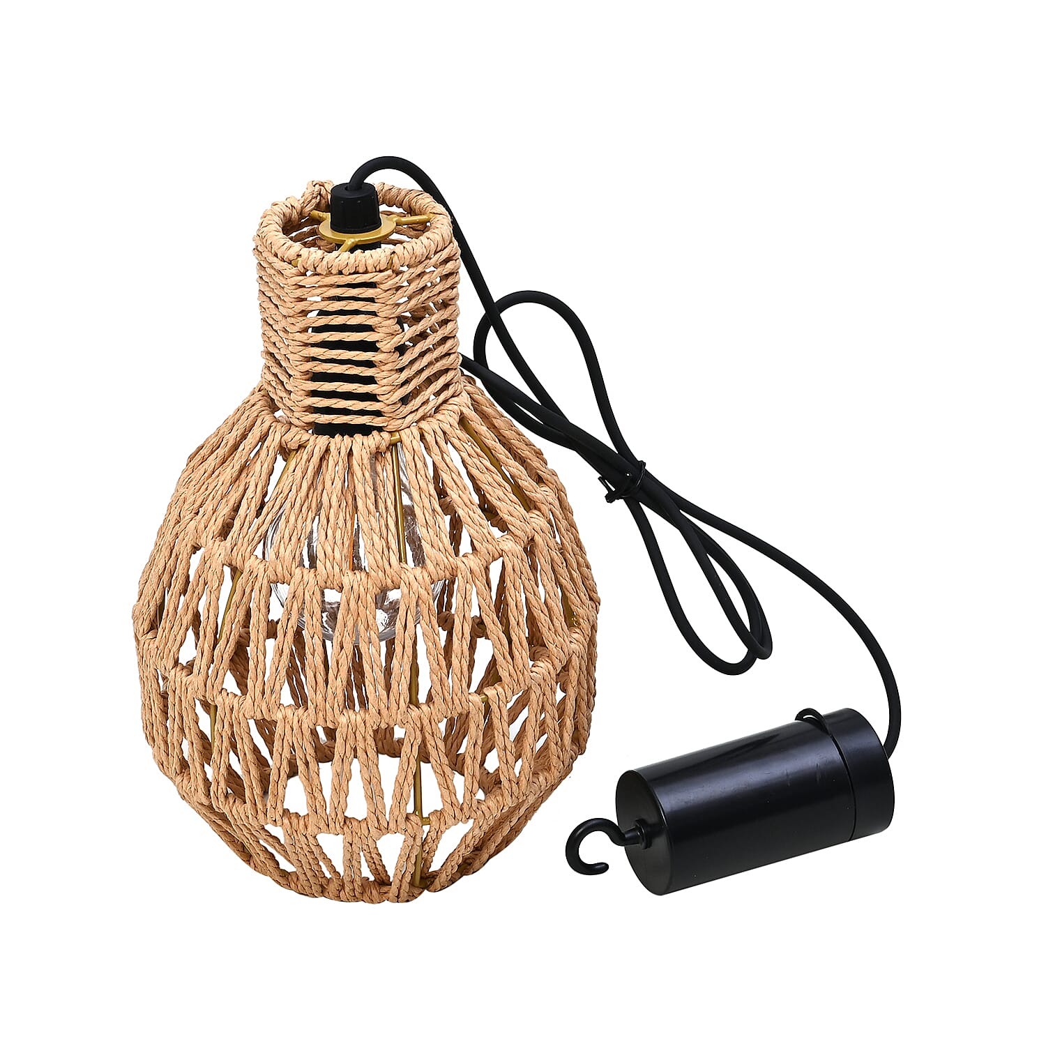 Hanging Rattan Shade Lamp 7790975 0