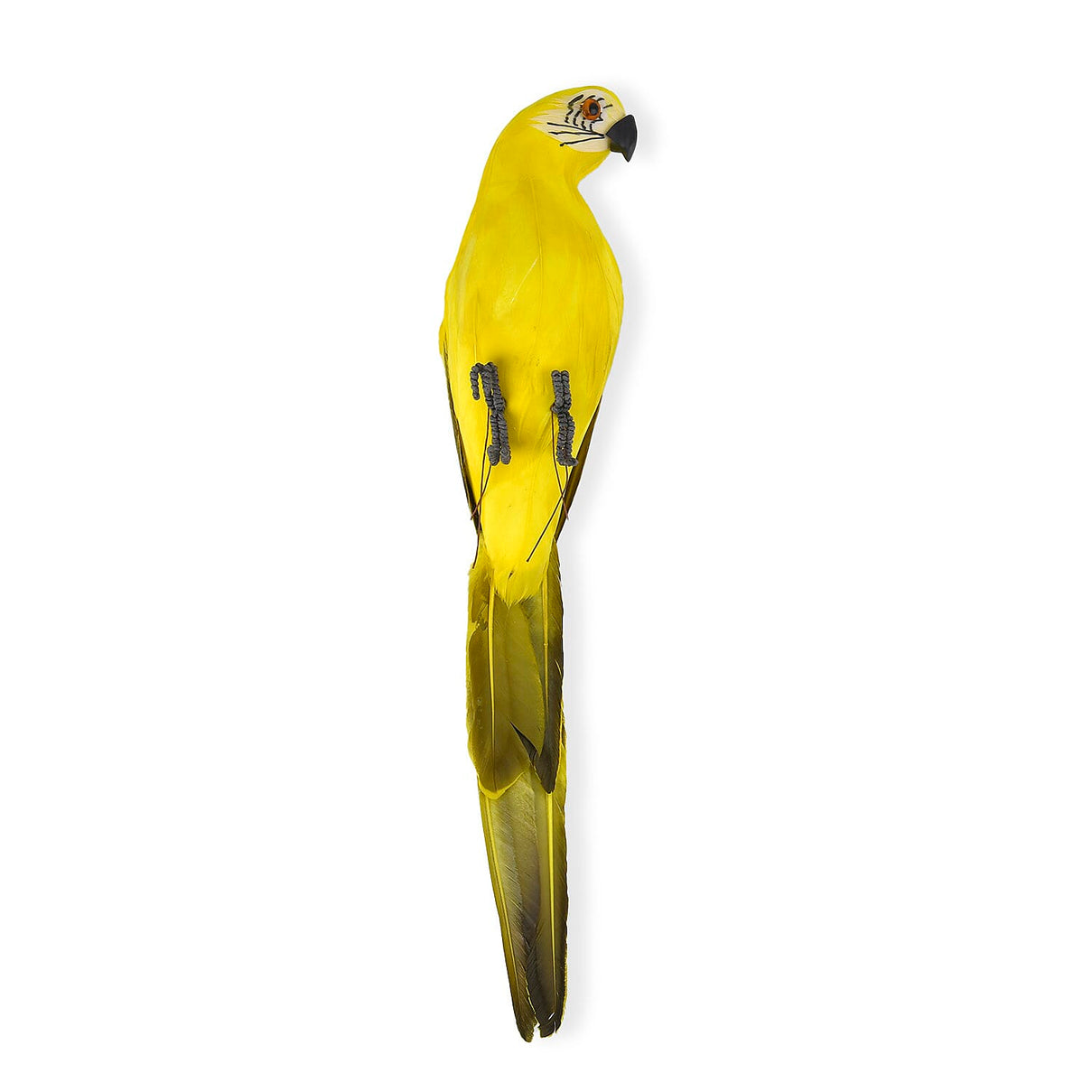 Realistic Parrot Figurine (Size 35cm) - Yellow 7691715 0
