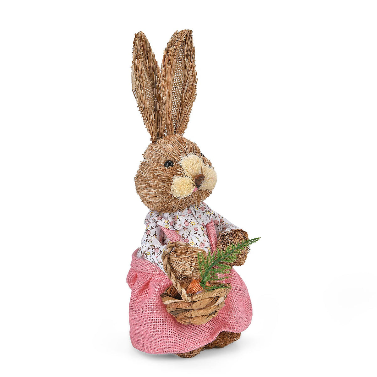 Cute Decorative Bunny (Size 35cm) - Brown - Pink 7691626 1